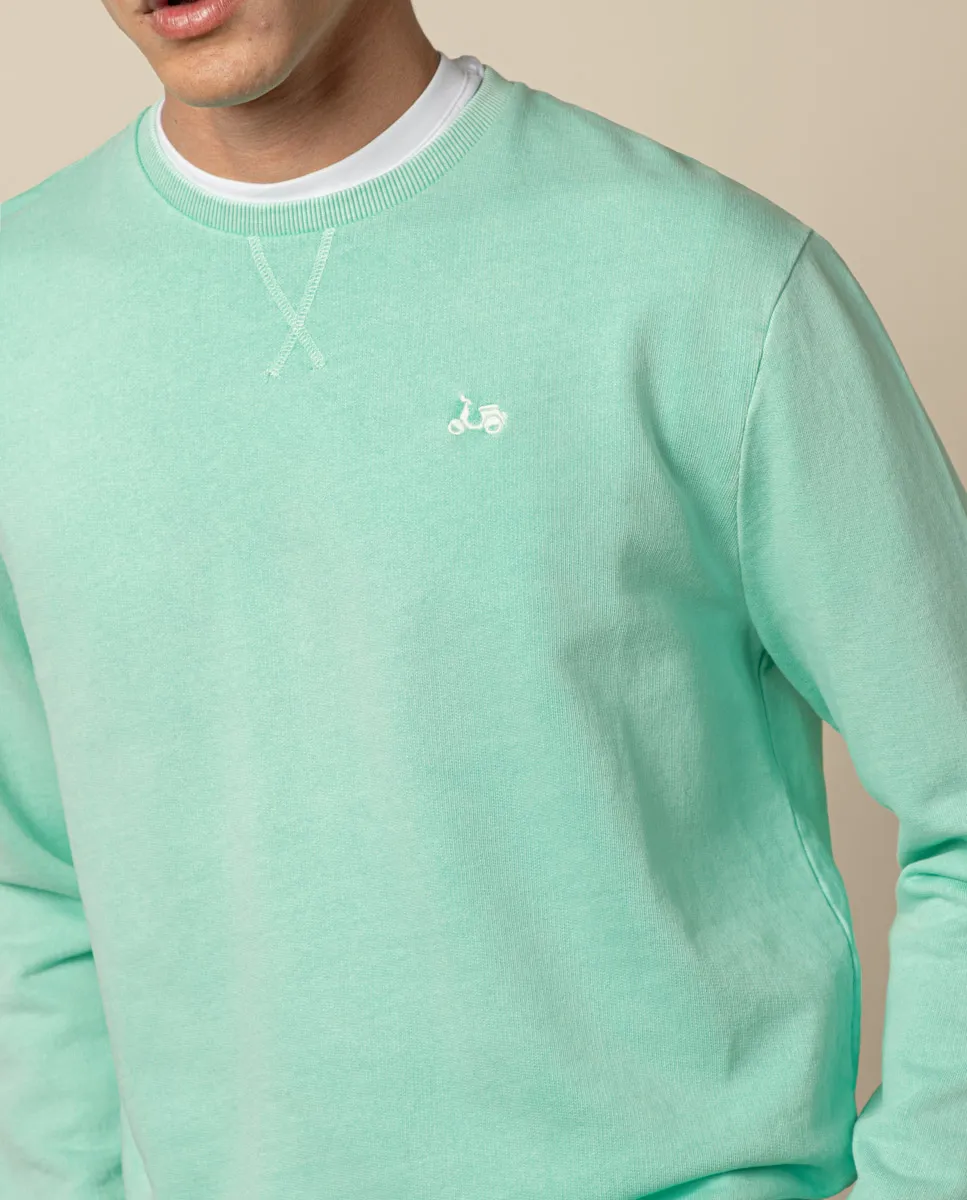 Sudadera classic verde agua - Image 3