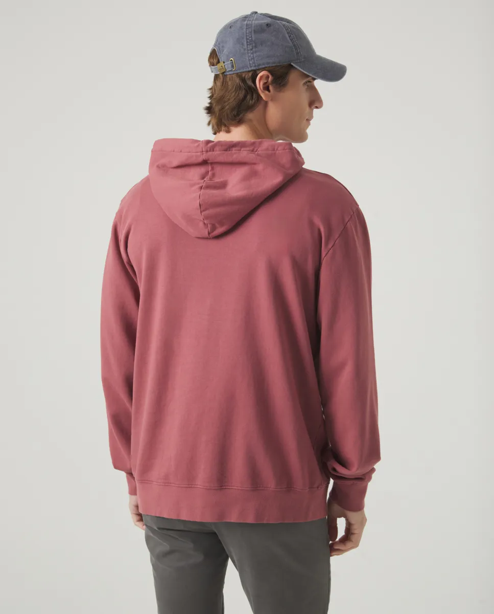 Sudadera Hoodie Burdeos - Image 4