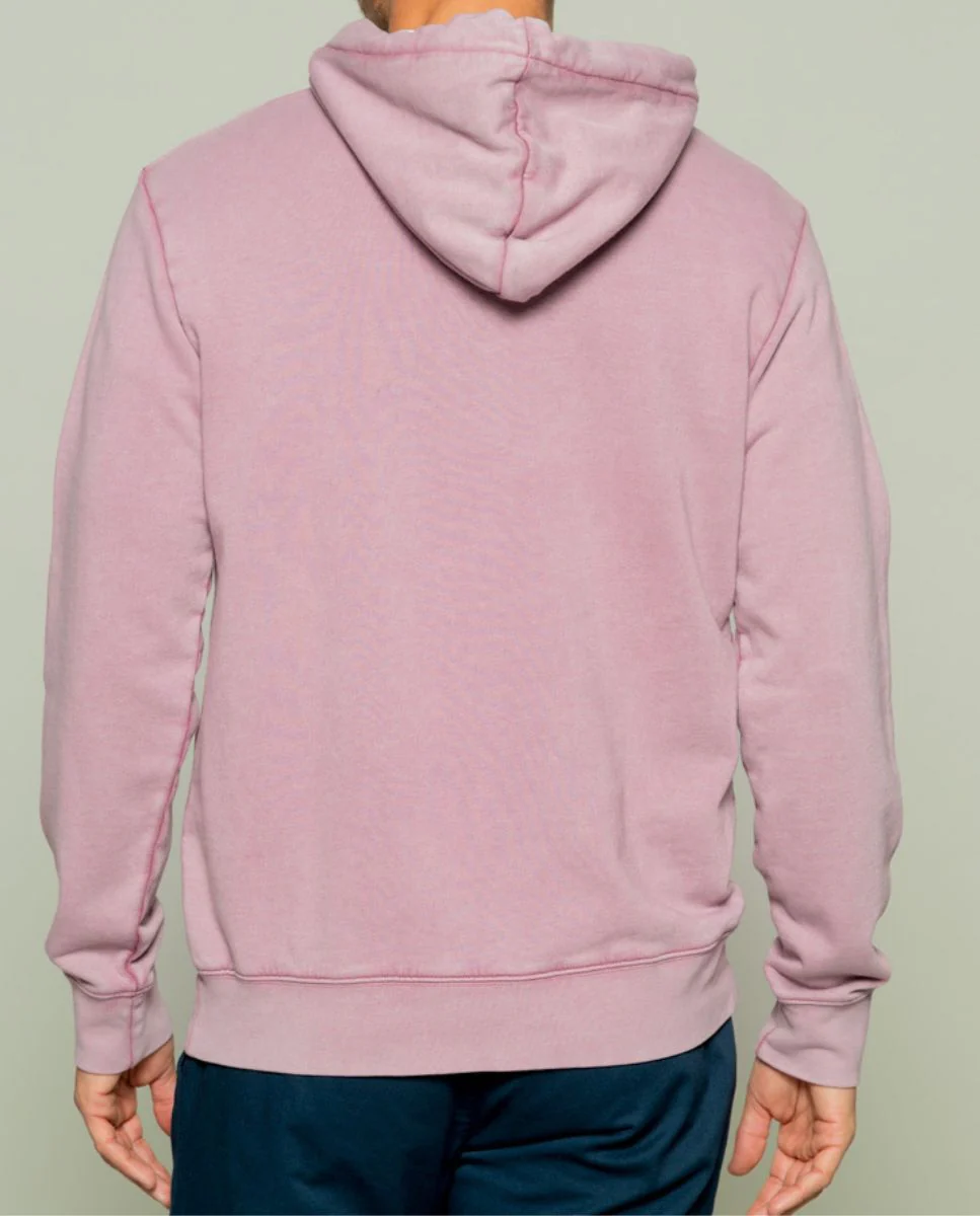 Sudadera hoodie burdeos - Image 3