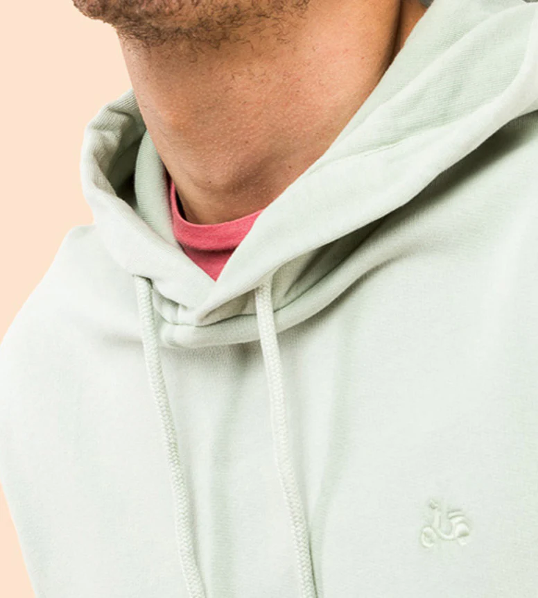 Sudadera hoodie khaki - Image 3