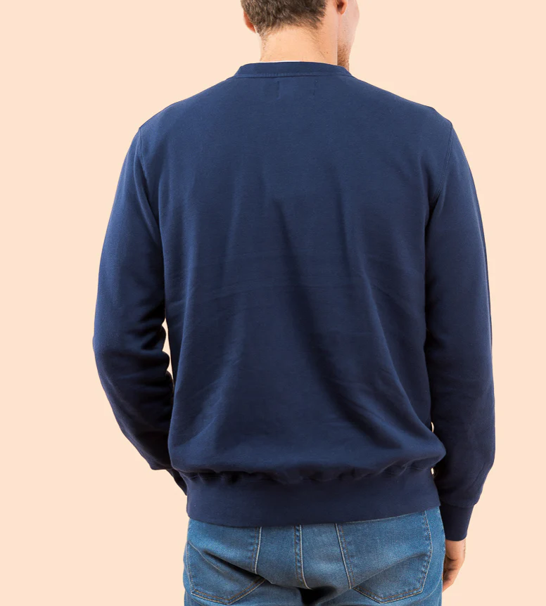 Sudadera multilogo marino - Image 3