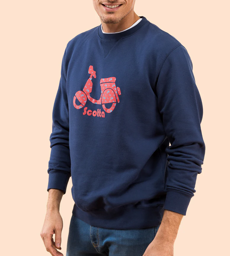 Sudadera multilogo marino - Image 4