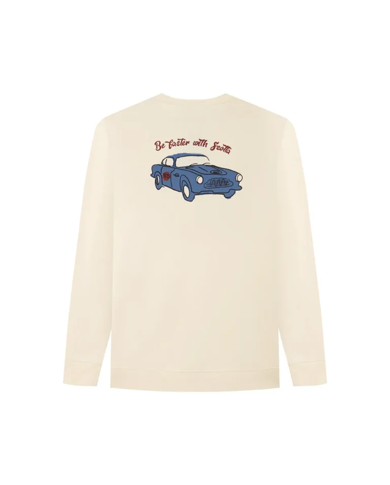 Sudadera niño car crudo - Image 4