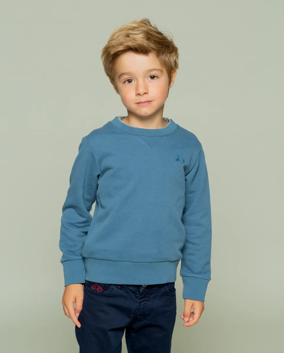SUDADERA NIÑO CLASSIC DENIM