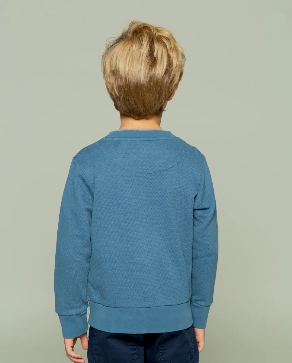 SUDADERA NIÑO CLASSIC DENIM - Image 2