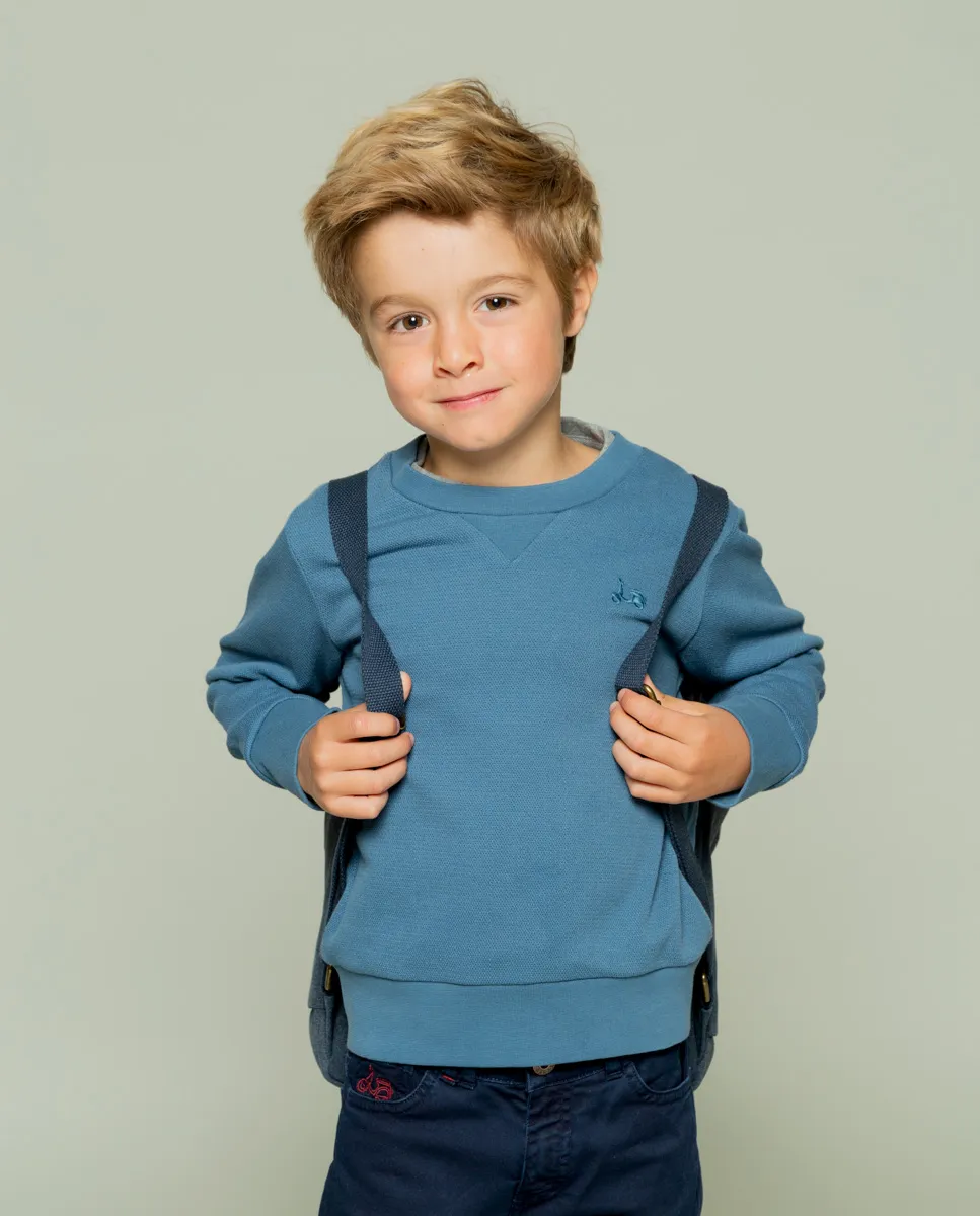 SUDADERA NIÑO CLASSIC DENIM - Image 3