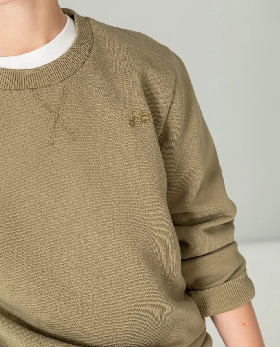 Sudadera Niño Classic Khaki - Image 5