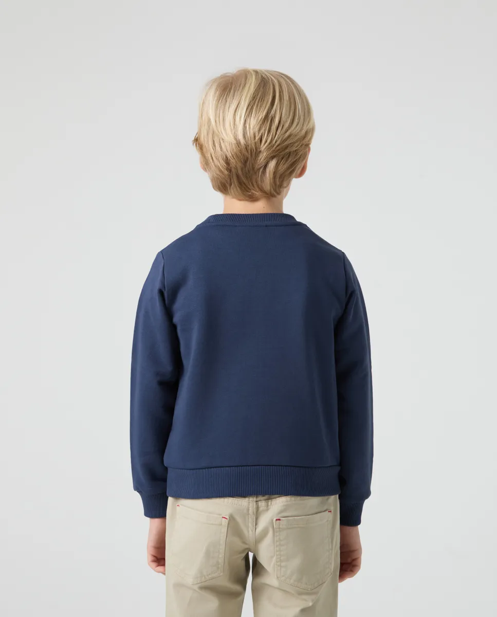 Sudadera Niño Classic Marino - Image 3