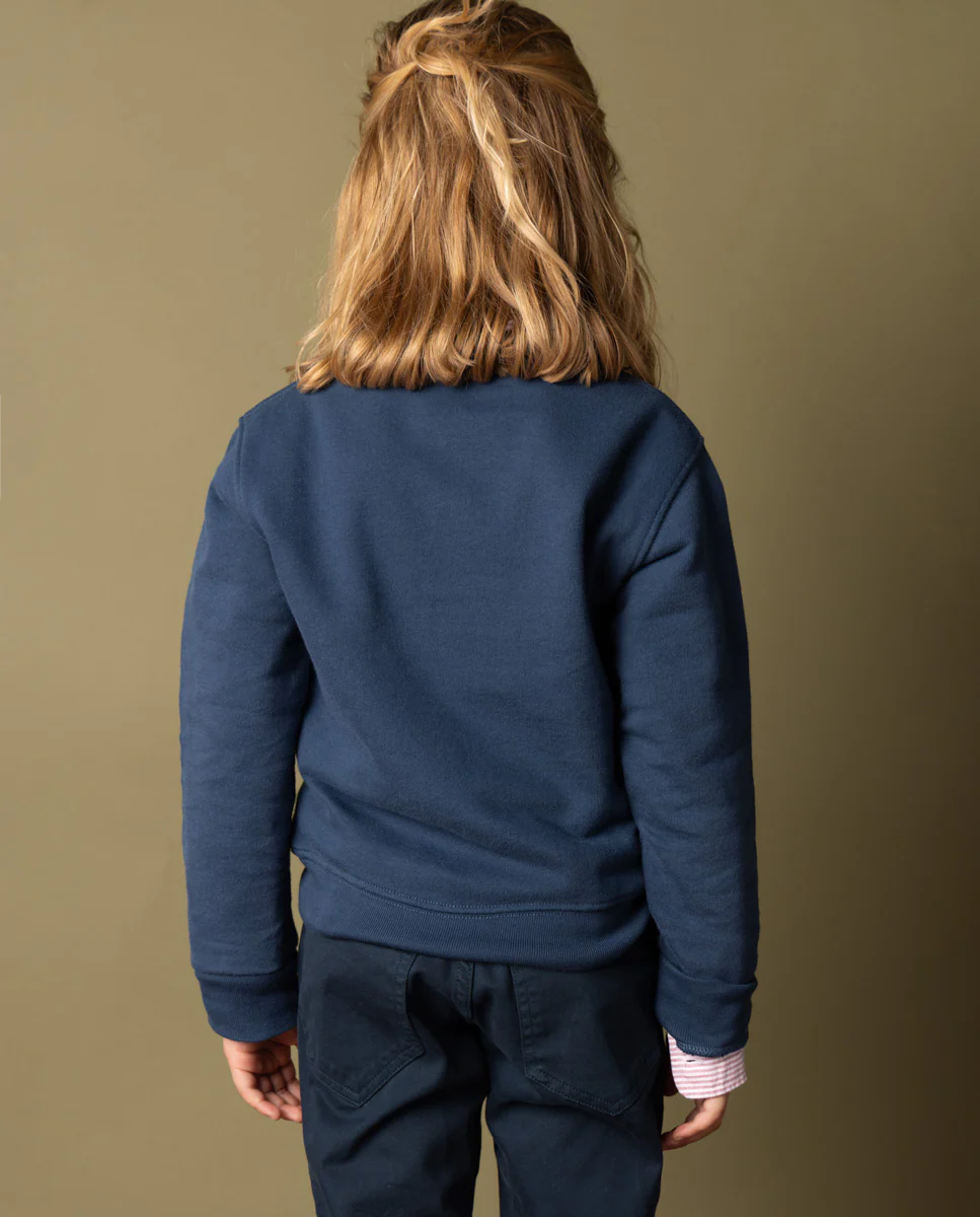 Sudadera niño logo Scotta floc marino - Image 3