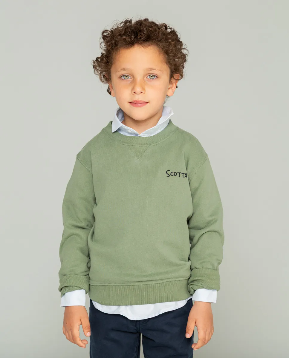 Sudadera Niño Moto Racer Verde - Image 2