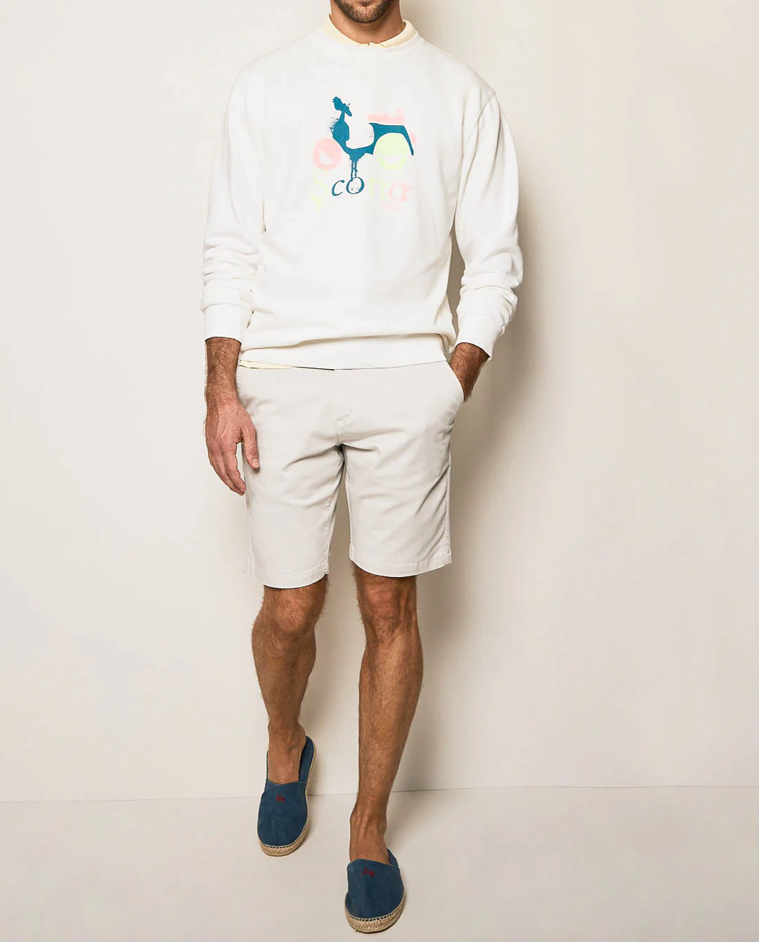 Sudadera print logo blanco - Image 3