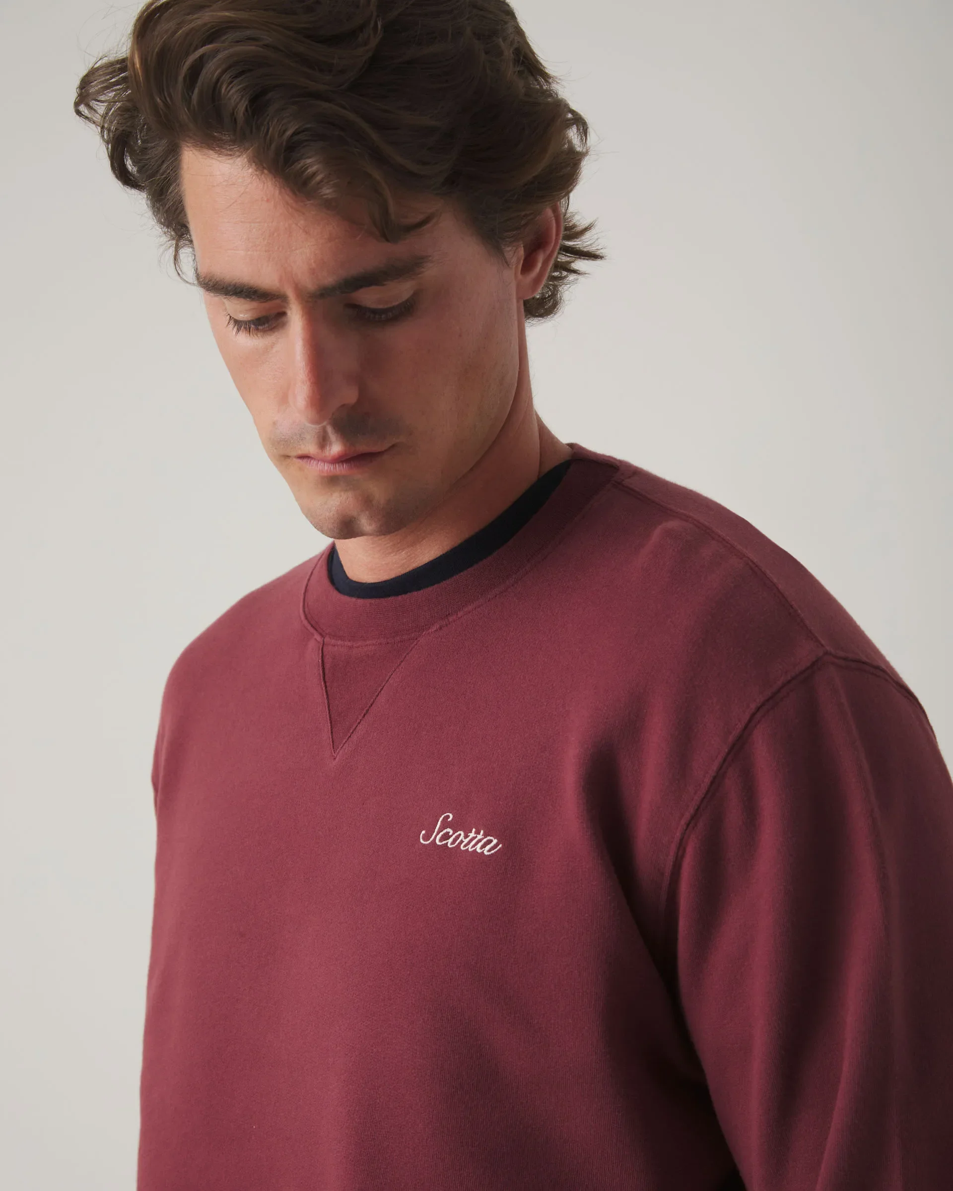 Sudadera Scotta Brand Burdeos - Image 3