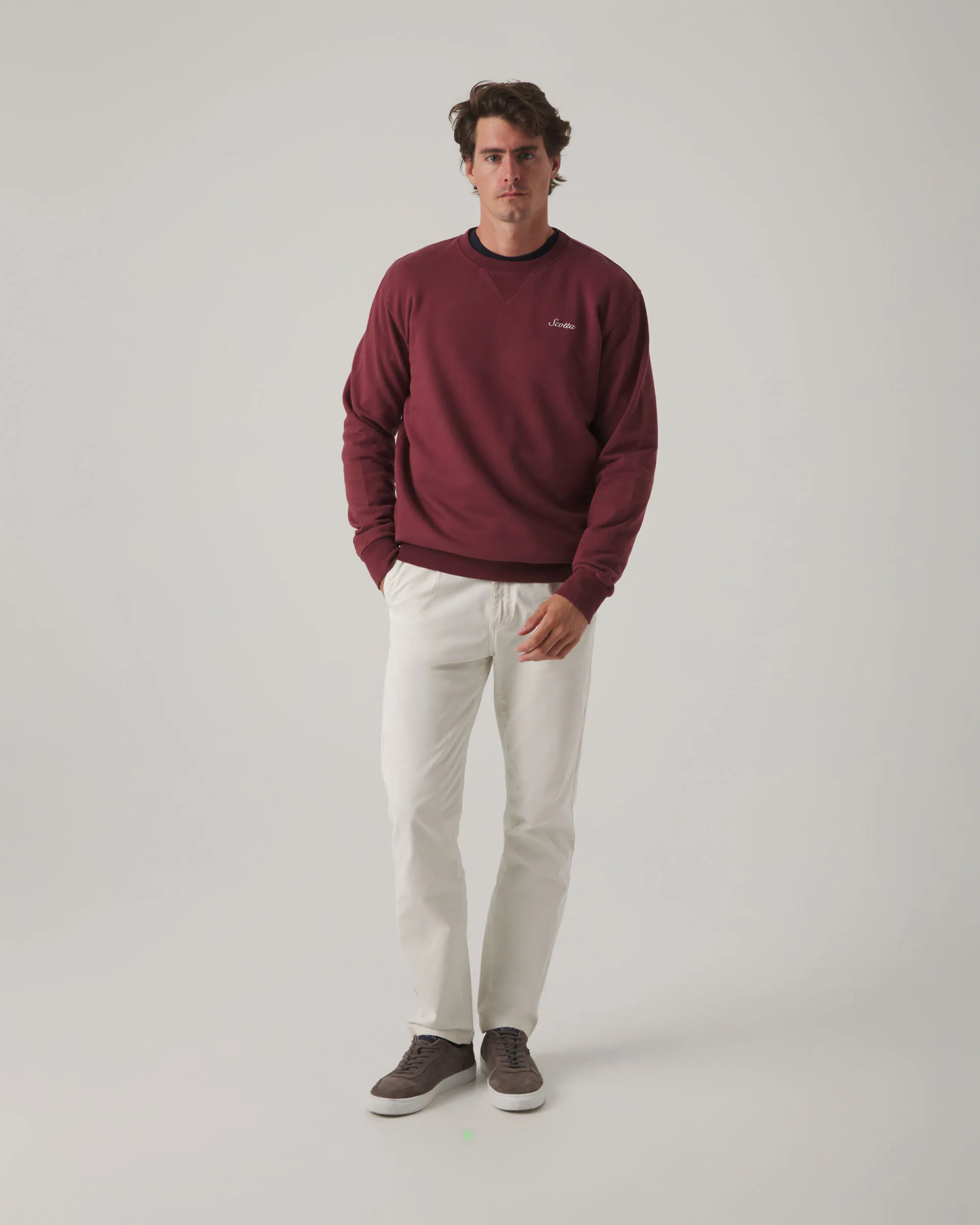 Sudadera Scotta Brand Burdeos - Image 4