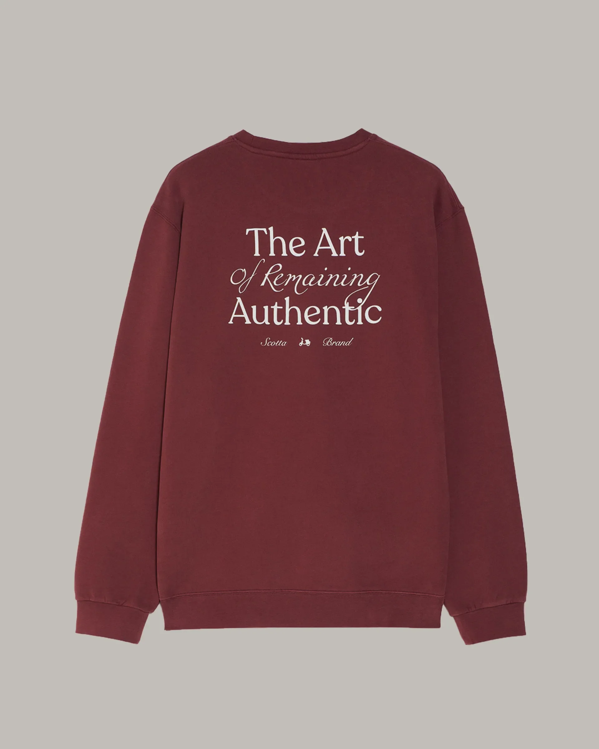 Sudadera Scotta Brand Burdeos - Image 6