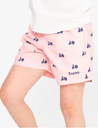 Traje de baño niño logo rosa - Image 2