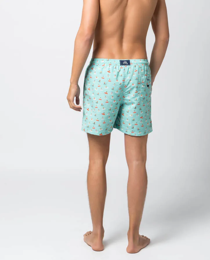 Traje de baño surfing menta - Image 4