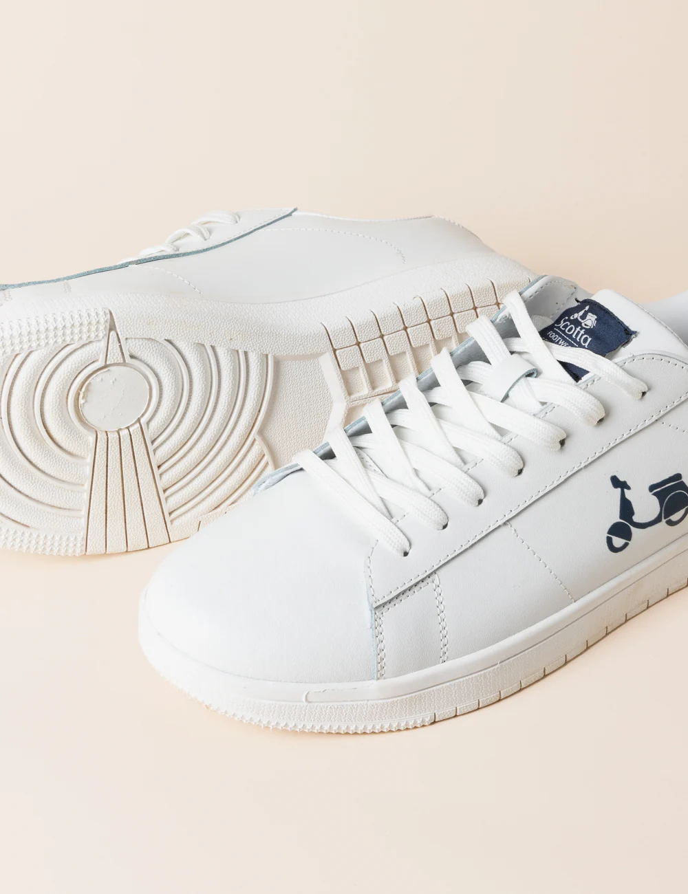 ZAPATILLA LEATHER SPORT BLANCA - Image 3