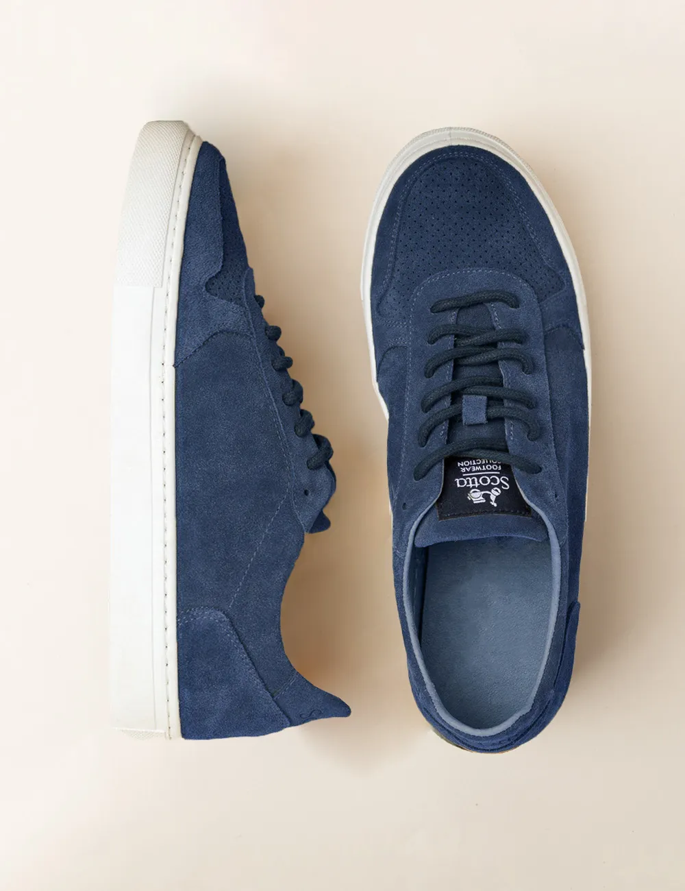 Zapatilla leather sport marino - Image 4