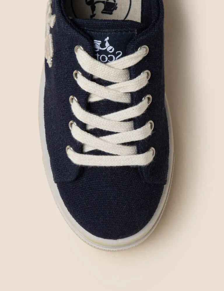 ZAPATILLA NIÑO LONETA SOSTENIBLE MARINO - Image 3